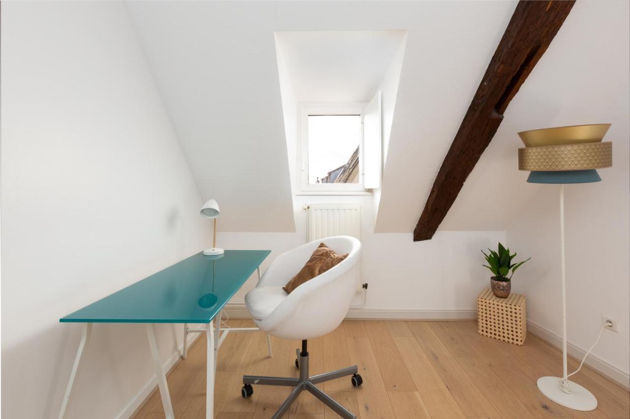 Petite France-Cathedrale, Duplex 100M2- 3 Chambres สตราสบูร์ก ภายนอก รูปภาพ