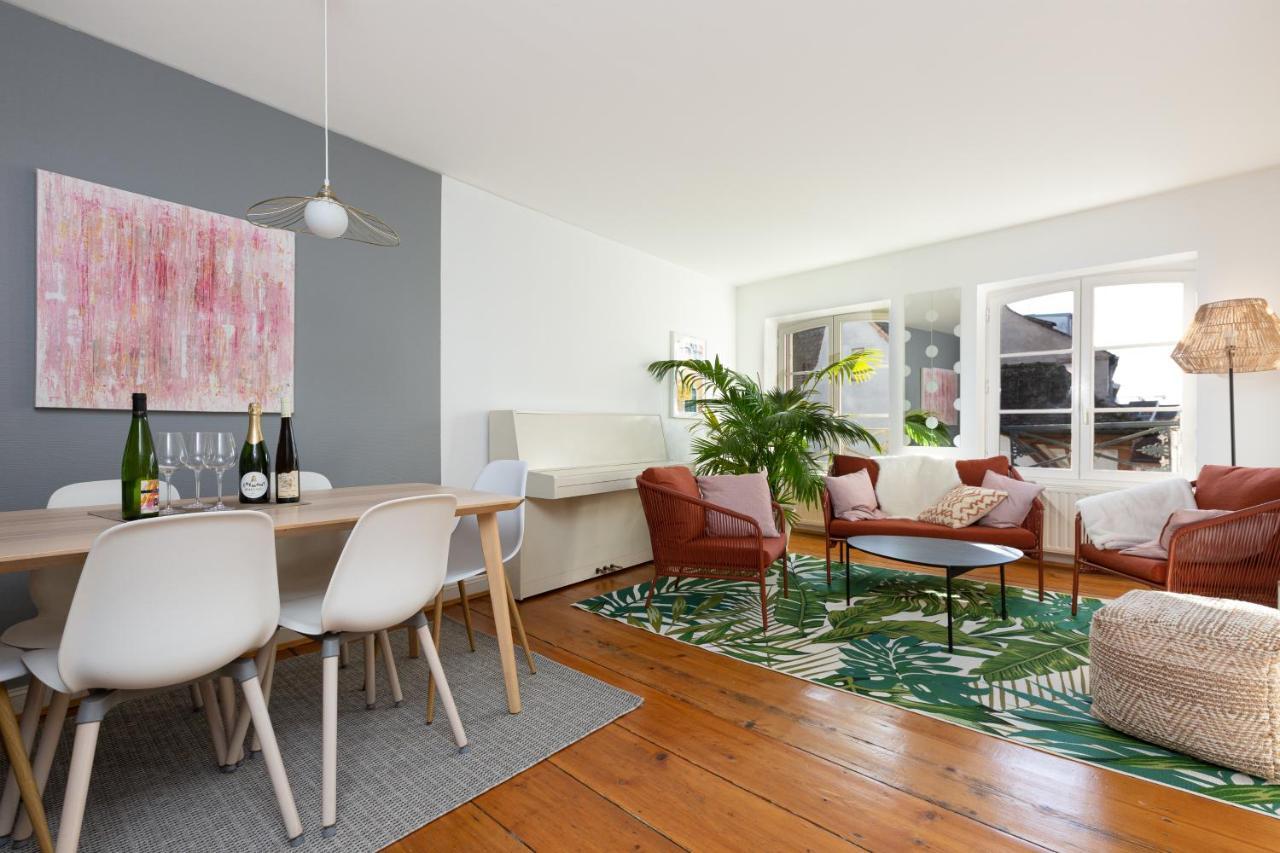 Petite France-Cathedrale, Duplex 100M2- 3 Chambres สตราสบูร์ก ภายนอก รูปภาพ